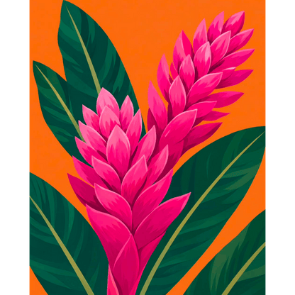 Fleur d'Île | Peinture par numéros - Peinture par numéros