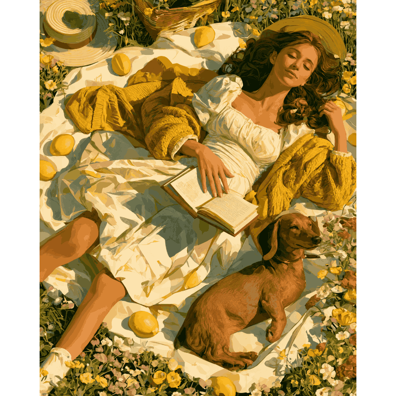 Summer Days | Paint by Number- Paint by Numbers