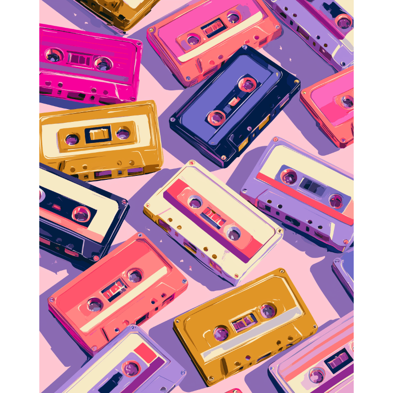 Rewind the Memories | Paint by Number- Paint by Numbers
