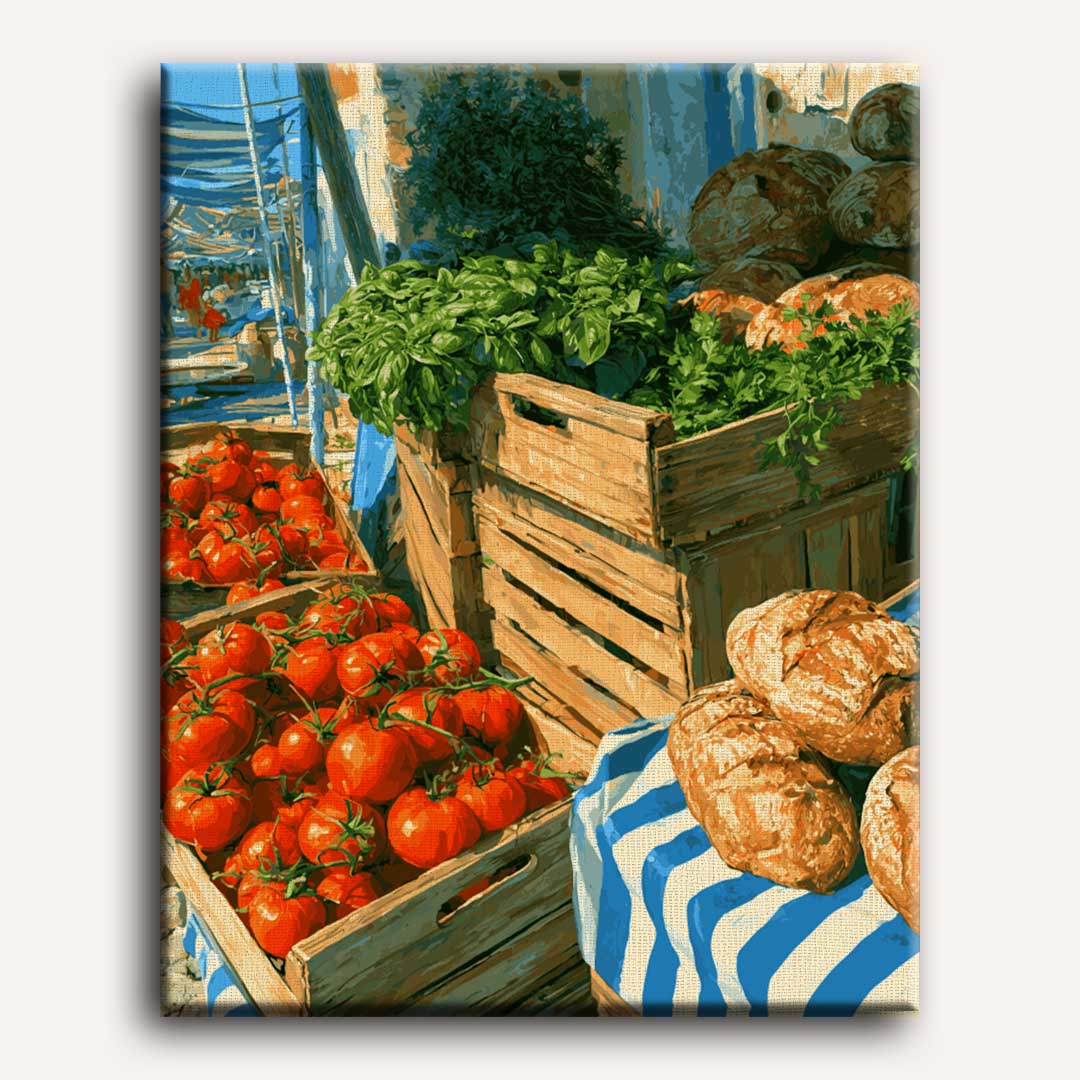 Summer Market | Paint by Number