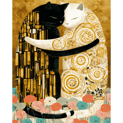 Kiss by Cats | Paint by Number