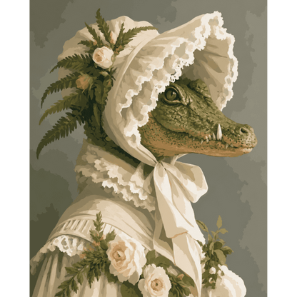 Duchess Croc | Paint by Number- Paint by Numbers
