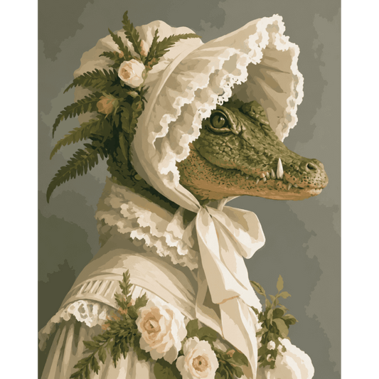 Duchess Croc | Paint by Number- Paint by Numbers