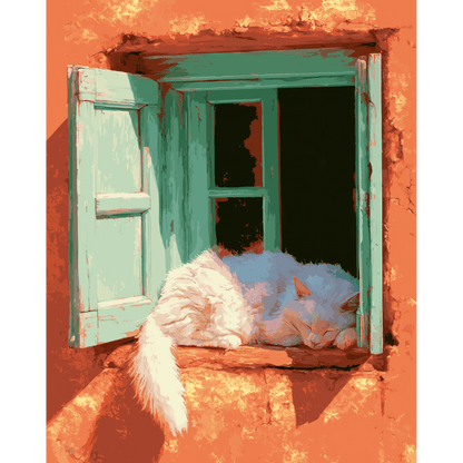 Lazy Afternoon | Paint by Number- Paint by Numbers