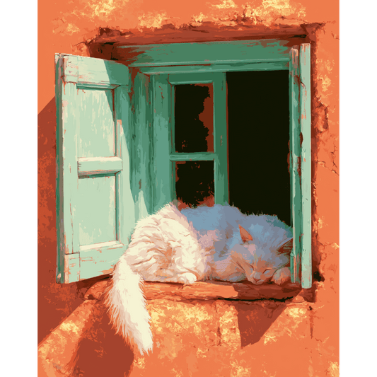 Lazy Afternoon | Paint by Number- Paint by Numbers