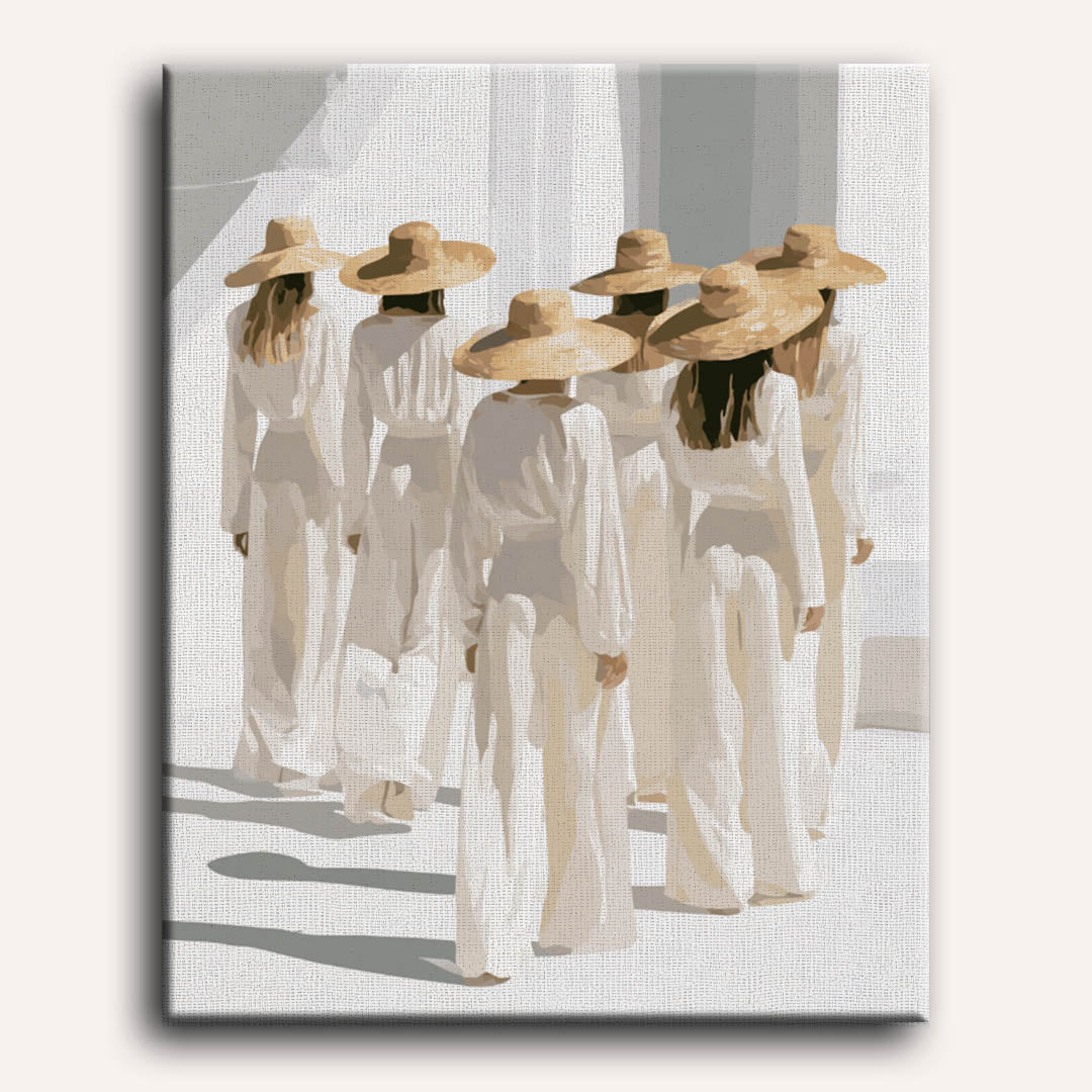 Linen Society | Paint by Number