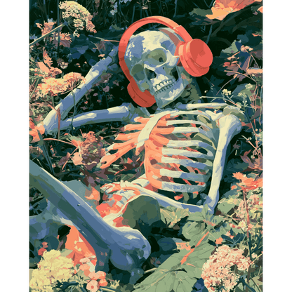 Resting Beats | Paint by Number- Paint by Numbers