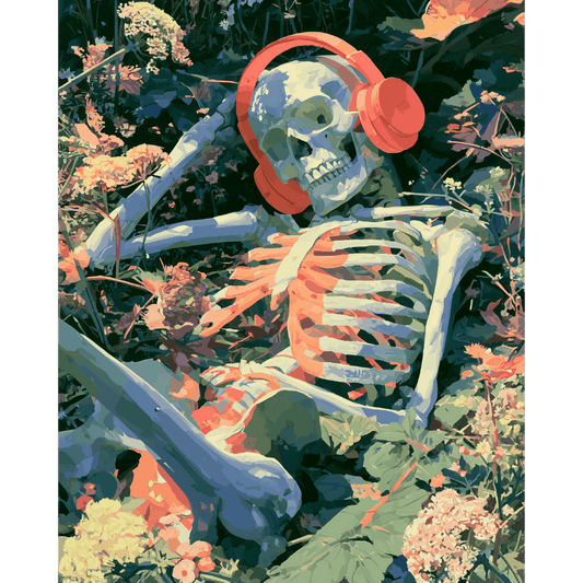 Resting Beats | Paint by Number- Paint by Numbers