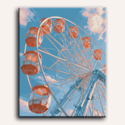 Skywheel Dreams | Paint by Number