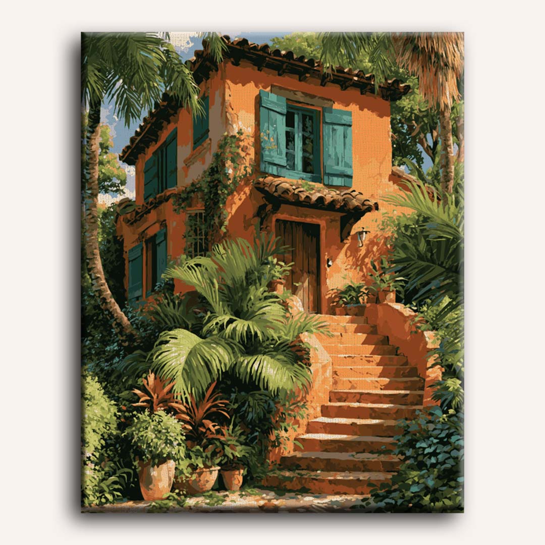 Tropical Hideaway | Paint by Number