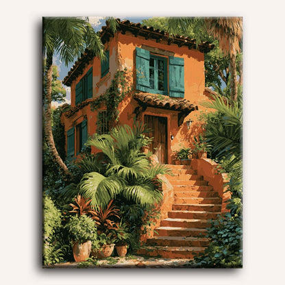 Tropical Hideaway | Paint by Number
