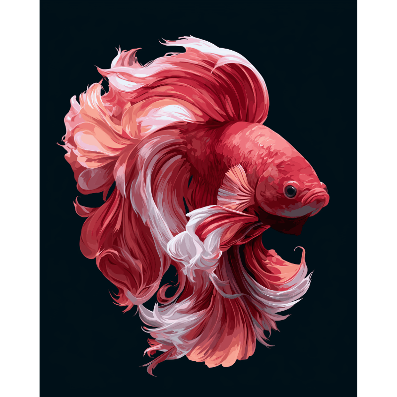 Velvet Beta | Paint by Number- Paint by Numbers