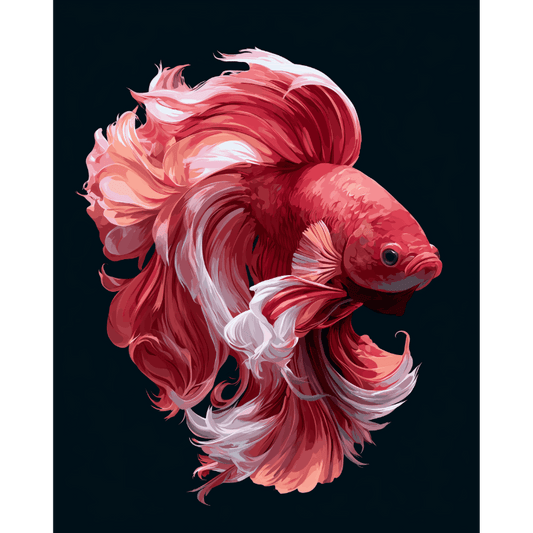 Velvet Beta | Paint by Number- Paint by Numbers