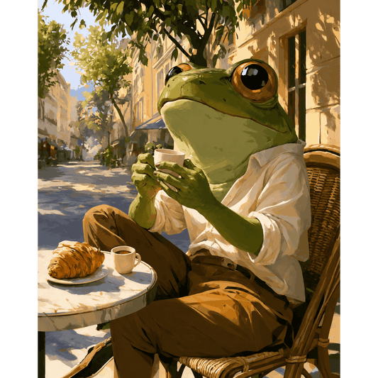 Savor the Morning | Paint by Number- Paint by Numbers