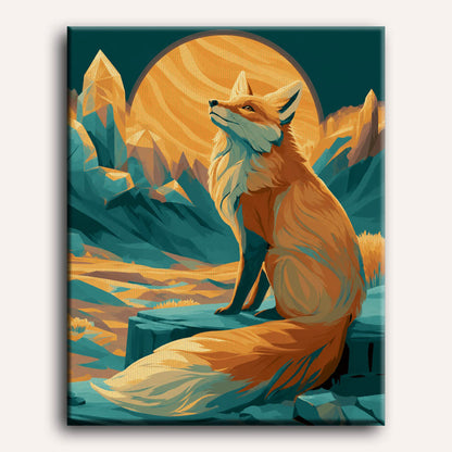 Fox at Dusk | Dipingi con i Numeri