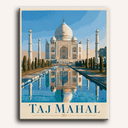 Taj Mahal | Paint by Number