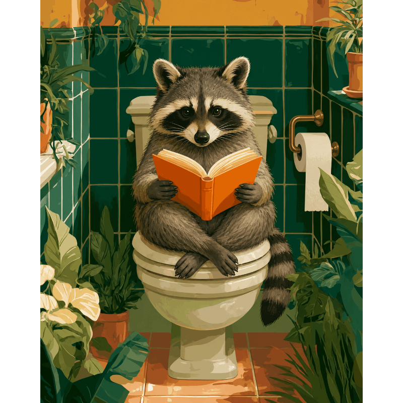 The Throne Reader | Paint by Number- Paint by Numbers