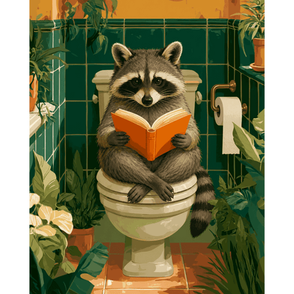 The Throne Reader | Paint by Number- Paint by Numbers