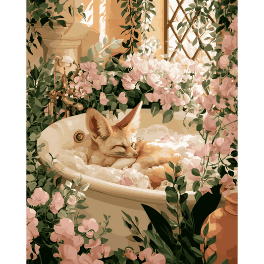 Foxy Spa | Paint by Number- Paint by Numbers