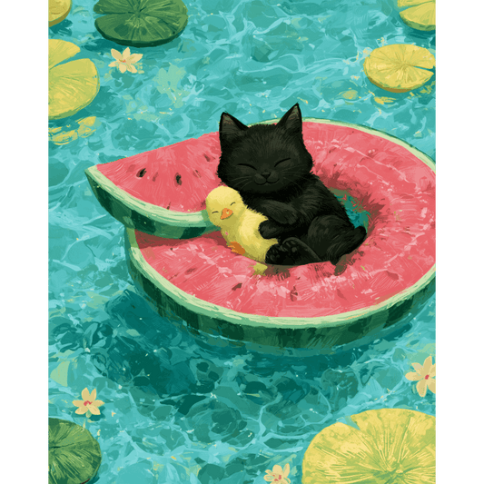 A Slice of Summer | Paint by Number- Paint by Numbers
