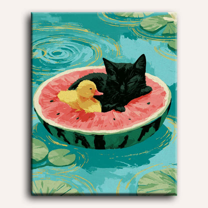 Watermelon Dreams | Paint by Number