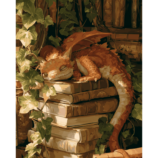 The Quiet Guardian | Paint by Number- Paint by Numbers