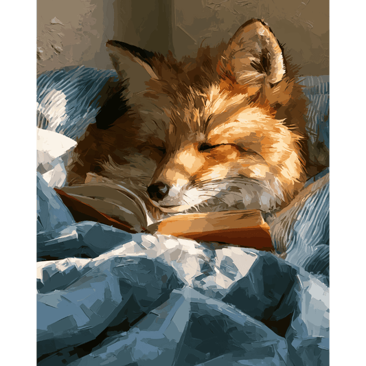 A Cozy Story | Paint by Number- Paint by Numbers