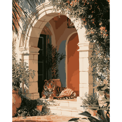 In The Shadow | Paint by Number- Paint by Numbers