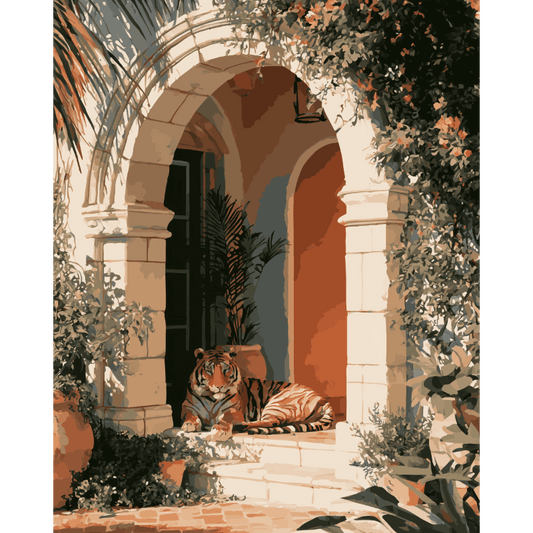 In The Shadow | Paint by Number- Paint by Numbers