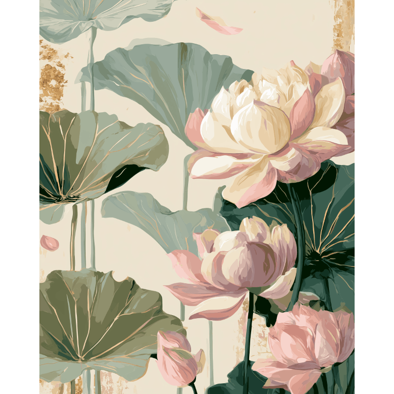 Botanical Luxe | Paint by Number- Paint by Numbers