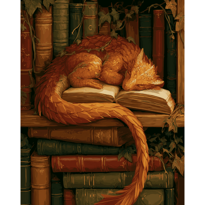 Biblioteca del Drago | Dipingi con i numeri- Dipingi con i numeri