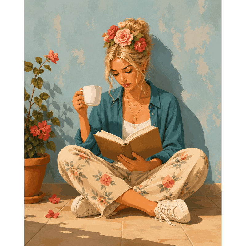 Floral Escape Pt. 2 | Paint by Number- Paint by Numbers
