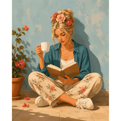 Floral Escape Pt. 2 | Paint by Number- Paint by Numbers