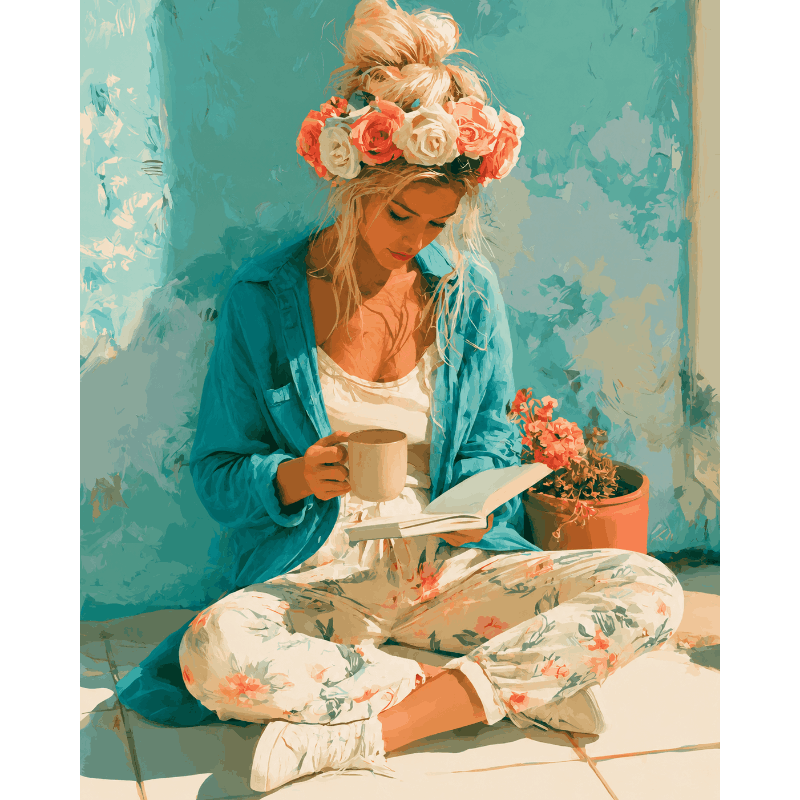 Mediterranean Escape | Paint by Number- Paint by Numbers