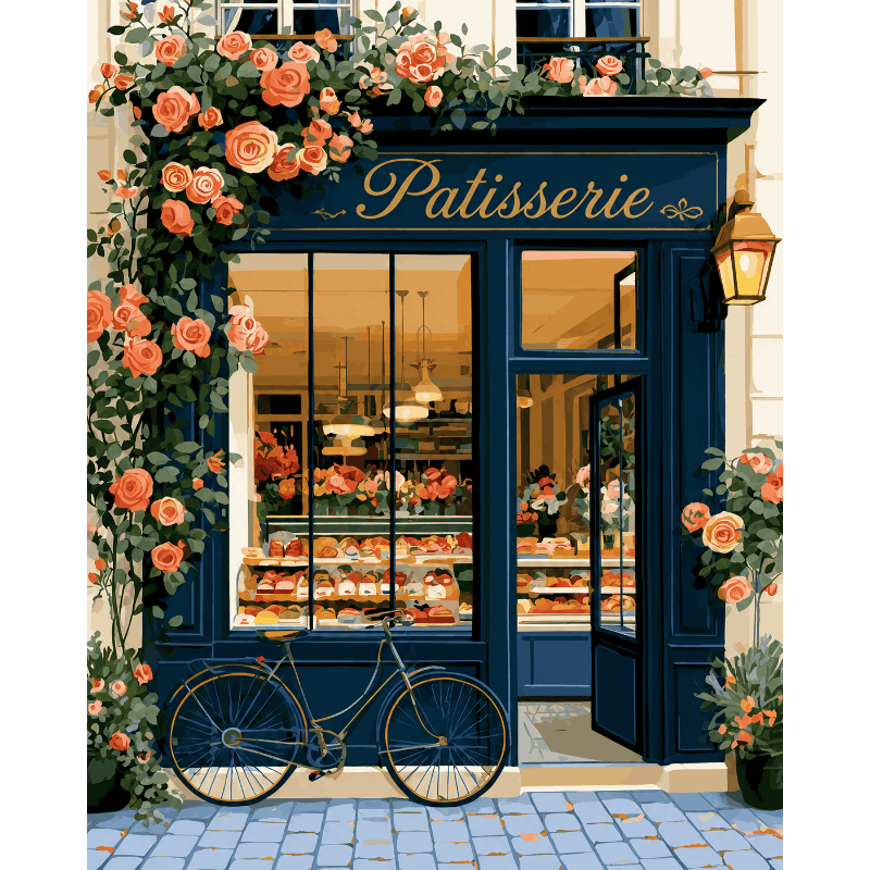 Parisian Morning | Paint by Number- Paint by Numbers