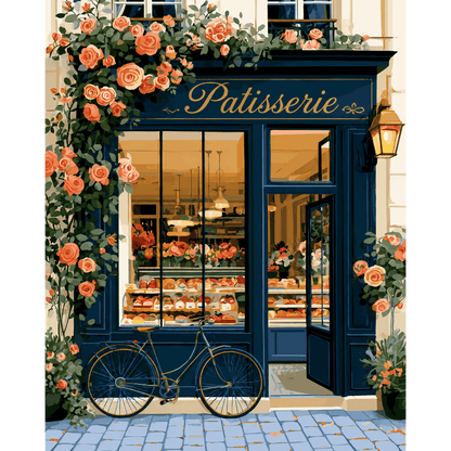 Parisian Morning | Paint by Number- Paint by Numbers