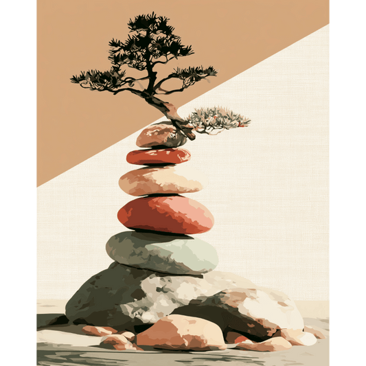 Zen Garden | Paint by Number- Paint by Numbers
