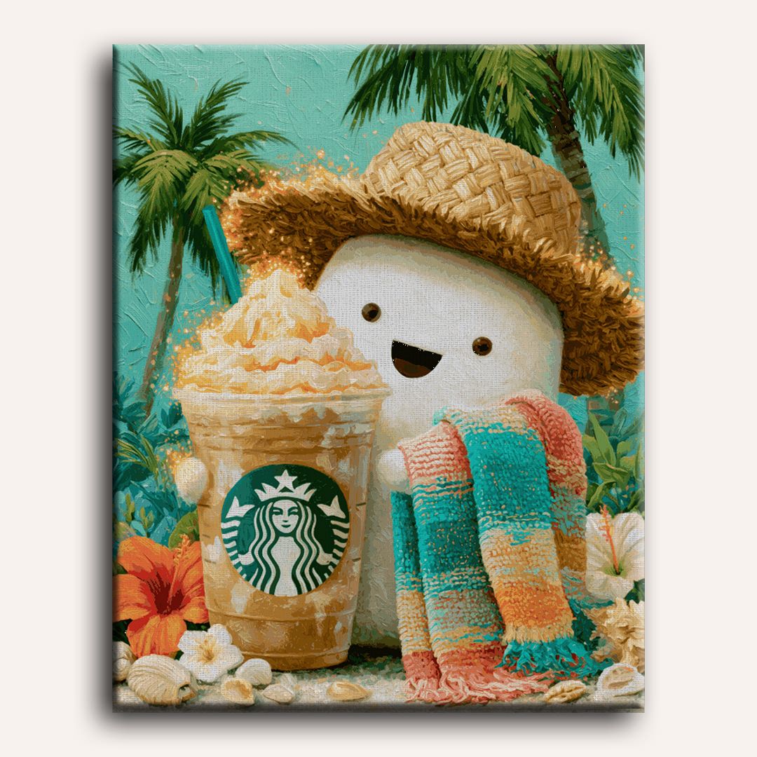 Vacation Boo | Paint by Number