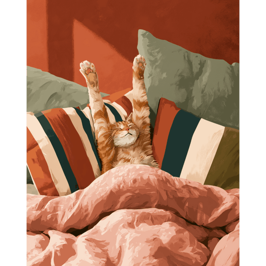 Morning Stretch | Paint by Number- Paint by Numbers