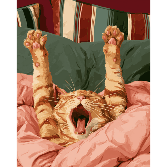 Lazy Mornings | Paint by Number- Paint by Numbers