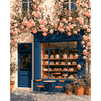 The Rose Patisserie | Paint by Number- Paint by Numbers