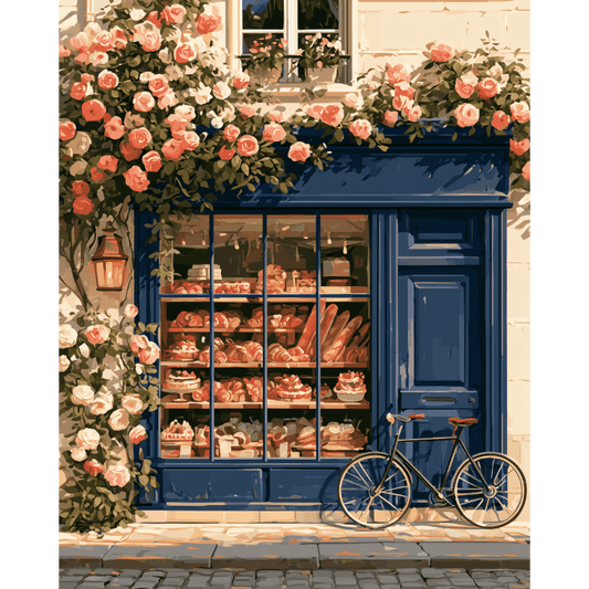 Crumbs of Happiness | Paint by Number- Paint by Numbers