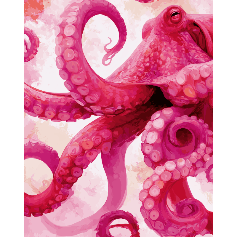 Giant Sea Creature | Paint by Number- Paint by Numbers