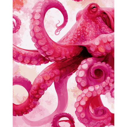 Giant Sea Creature | Paint by Number- Paint by Numbers