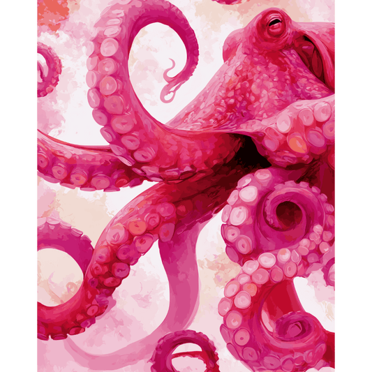 Giant Sea Creature | Paint by Number- Paint by Numbers