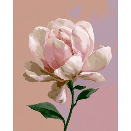 Single Magnolia | Paint by Number- Paint by Numbers