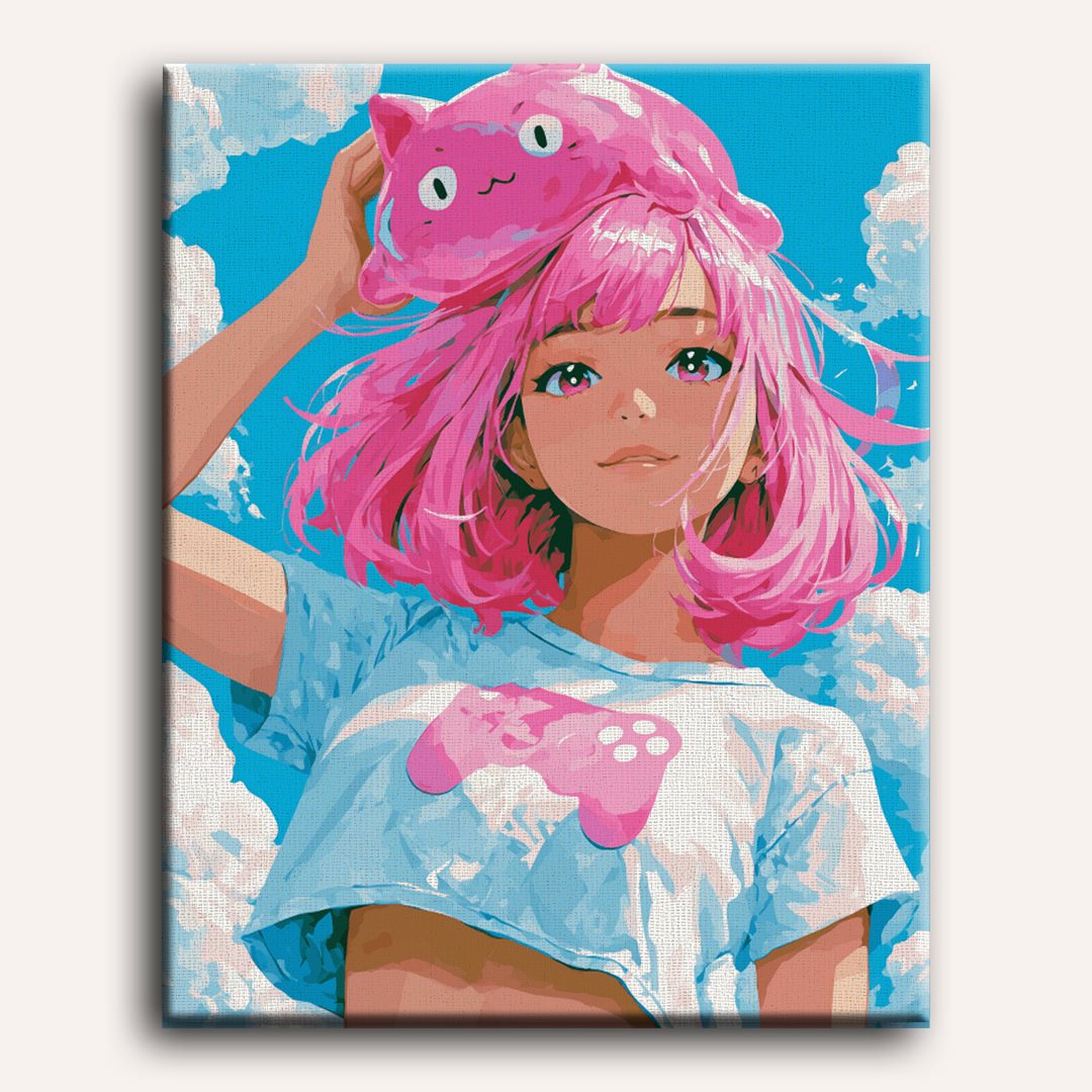 Impulsado por el rosa | Pintar por números
