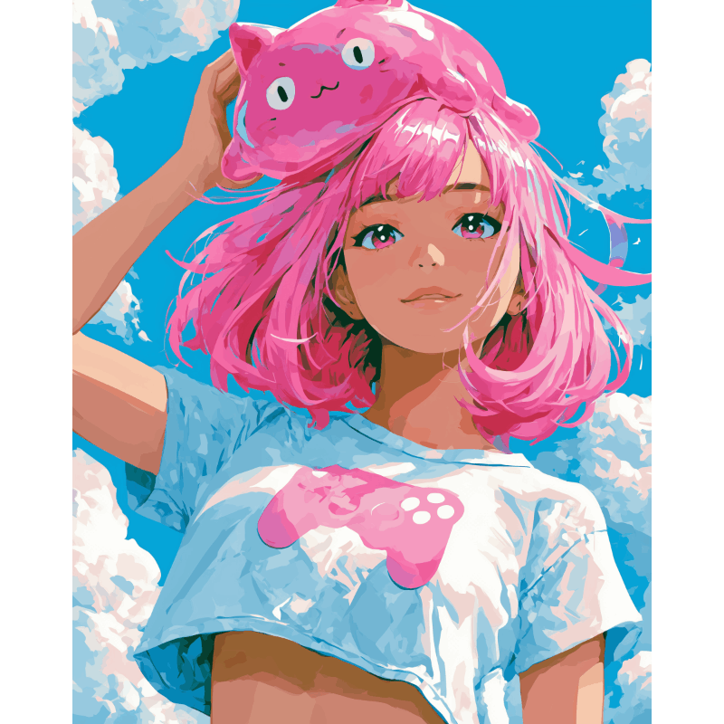 Powered by Pink | Paint by Number- Paint by Numbers