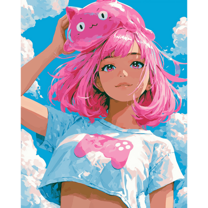 Powered by Pink | Paint by Number- Paint by Numbers