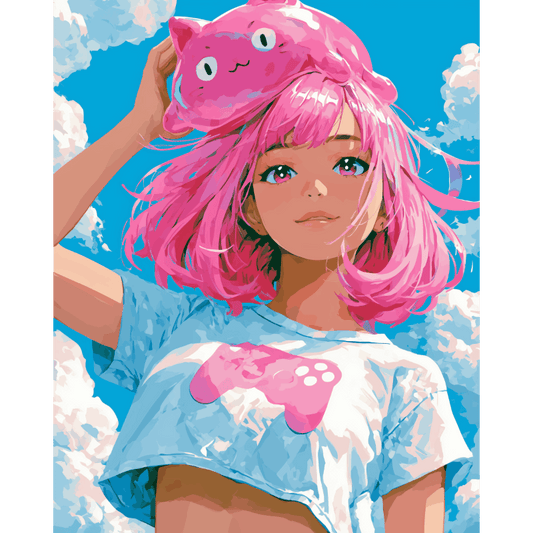 Powered by Pink | Paint by Number- Paint by Numbers